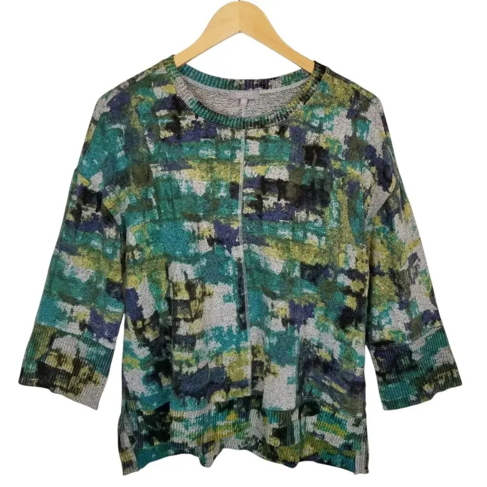 Habitat Women's Soft Boxy Relaxed Fit Casual Pullover Sweater Size XS